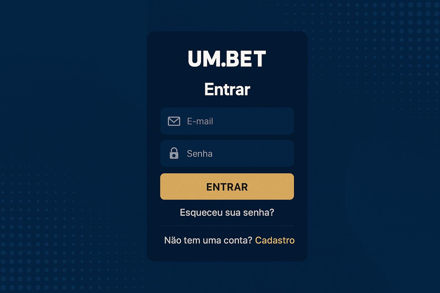 Não Perca tempo, o rRgistro na site UM.BET  